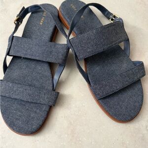 Cole Haan Women's Denim Blue Sandals